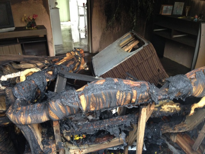 Incêndio atinge residência em Caçapava do Sul