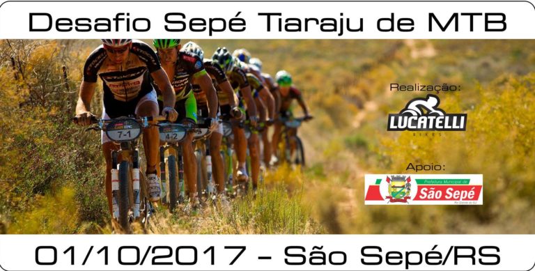 São Sepé terá desafio de Mountain Bike em outubro