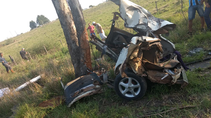 Jovem morre em acidente na BR-290 em Vila Nova do Sul