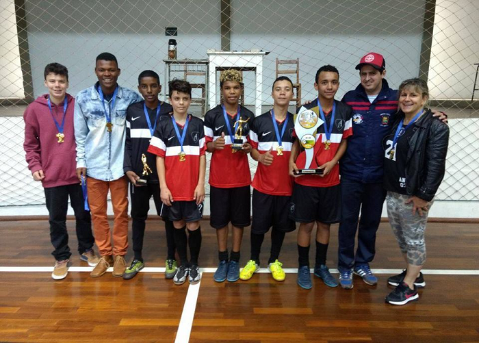 Aurora conquista o título no Campeonato Mirim de Futsal