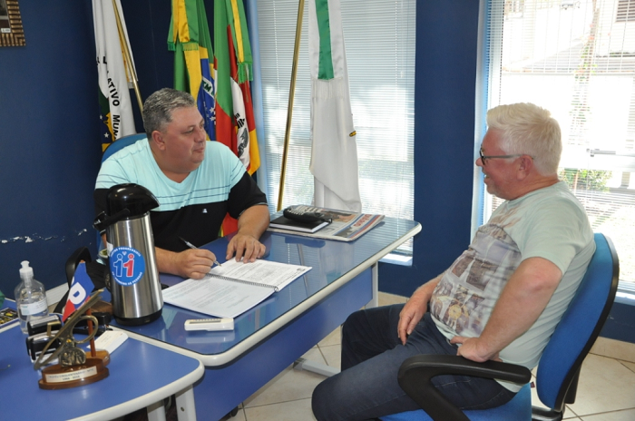 Janir Machado inicia atividades como novo presidente da Câmara de São Sepé