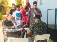 Mais de 100 jovens participaram de triagem para o Serviço Militar