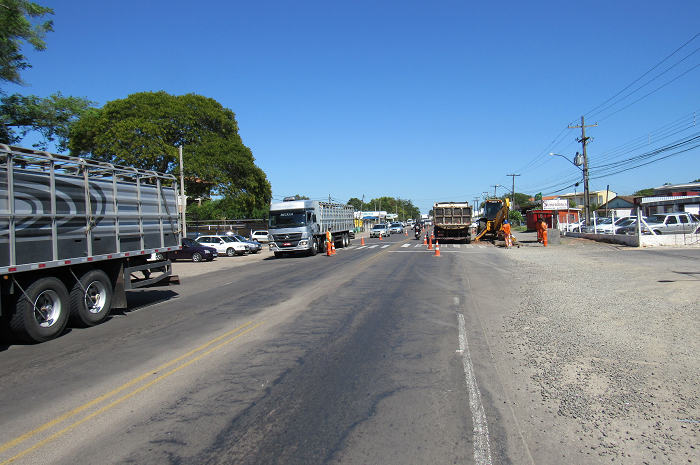 Obras são retomadas na Travessia Urbana de Santa Maria