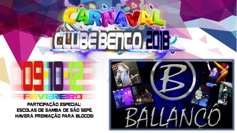 Clube Bento Gonçalves anuncia três noites de Carnaval em São Sepé