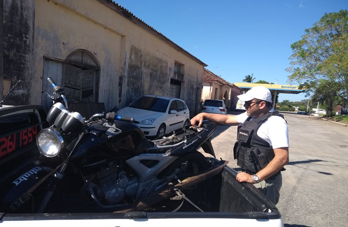 Homem é preso com moto furtada em Formigueiro