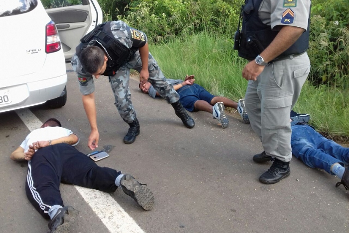 Trio é preso após roubar carro da Prefeitura de Cachoeira do Sul