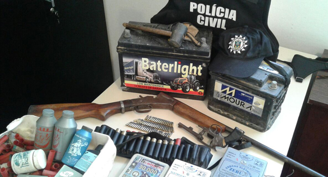 Polícia Civil recupera objetos furtados no interior de Restinga Sêca