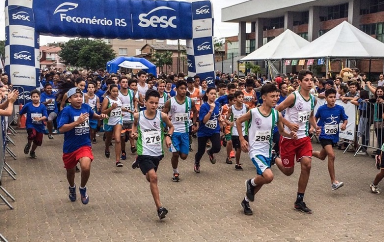 Santa Maria recebe Circuito Sesc de Corridas neste domingo
