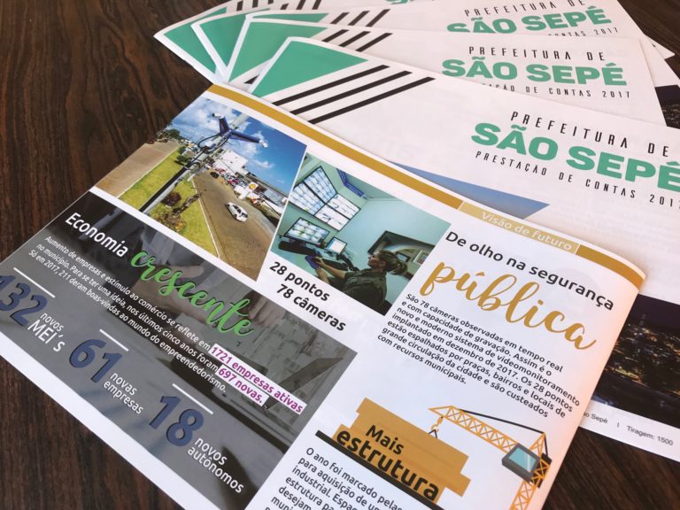 Prefeitura publica informativo sobre trabalho em São Sepé