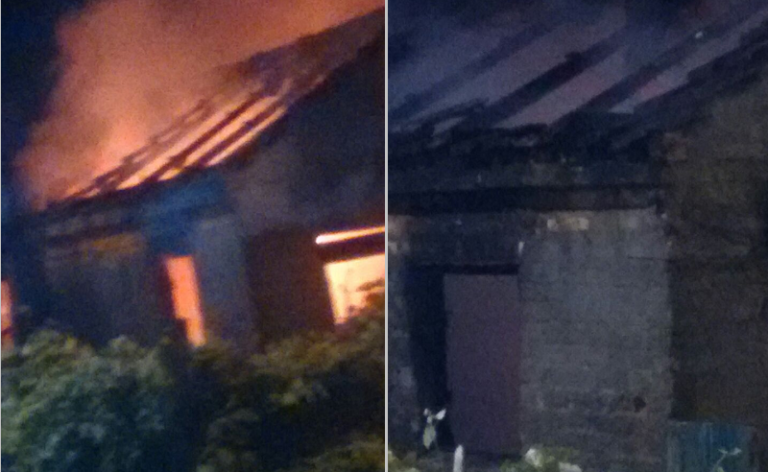 Incêndio atinge casa em bairro de São Sepé