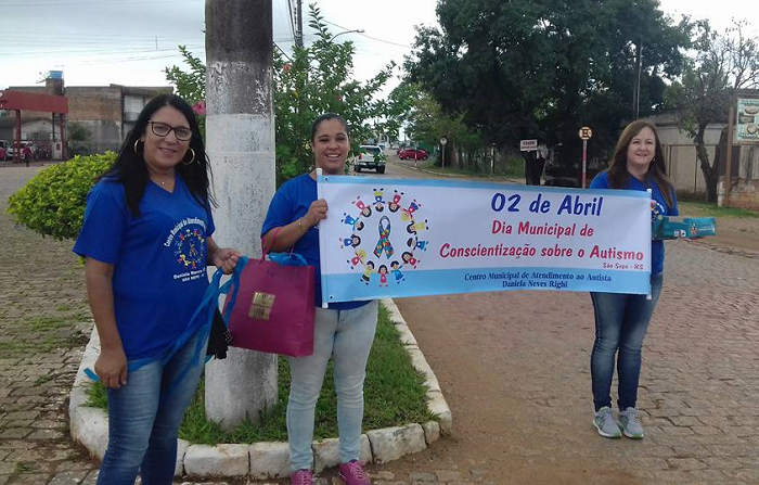 Dia de conscientização do autismo é celebrado em São Sepé