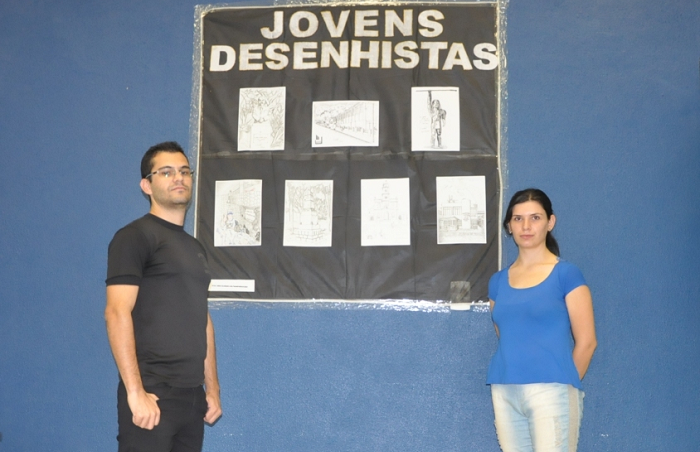 Câmara de São Sepé recebe exposição de jovens desenhistas