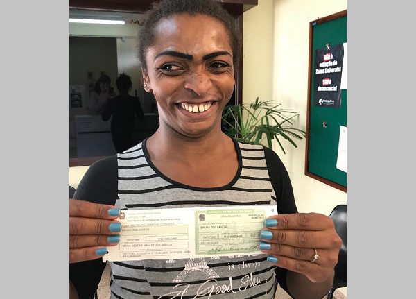Eleitora de São Sepé vai usar nome social pela primeira vez para votar