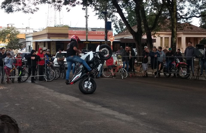 Espetáculo com motos está confirmado neste sábado em São Sepé