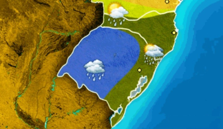 Semana começa e termina com chuva no Rio Grande do Sul