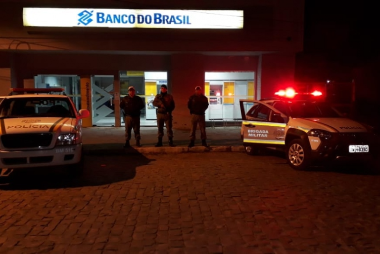Brigada Militar fecha o cerco contra ataques a bancos