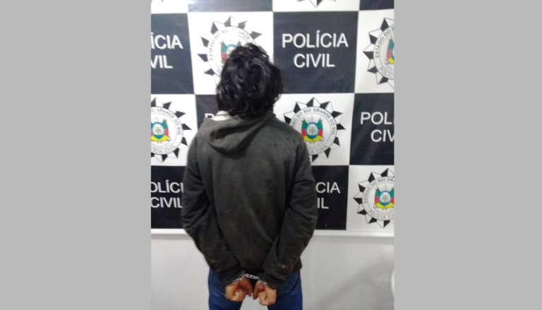Polícia prende acusado de agredir a companheira em São Sepé