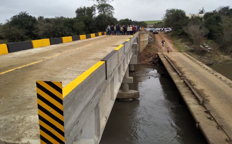 Parceria garante construção de ponte entre Vila Nova do Sul e São Gabriel