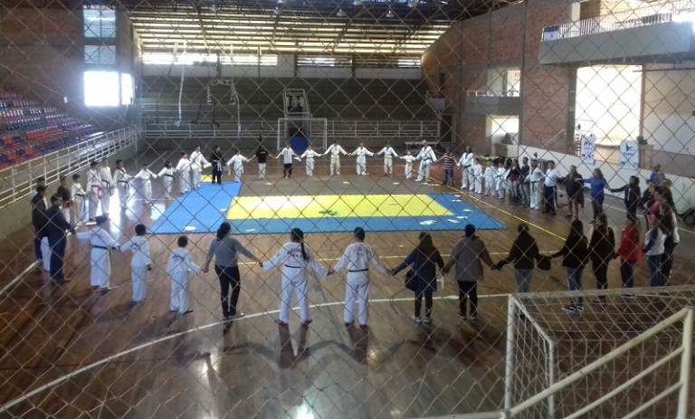 Alunos do Taekwondo fazem exame de faixas em São Sepé