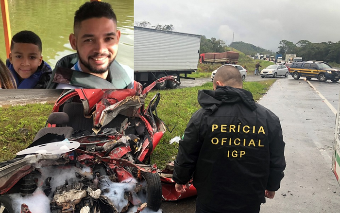 Sepeense morre em acidente em Santa Catarina