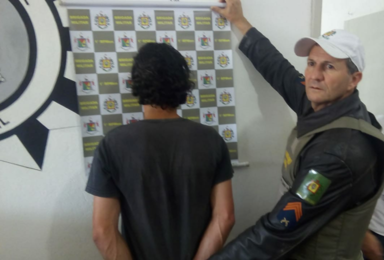 Homem acusado de furtar veículo em São Sepé é preso