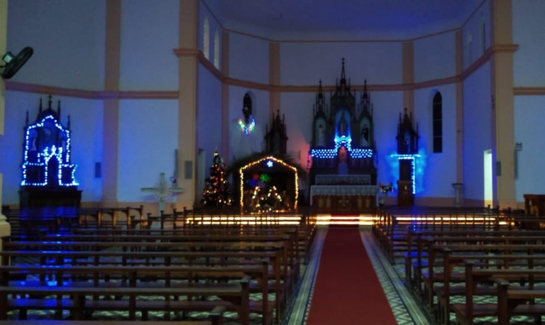 Igreja Matriz de São Sepé ganha decoração de Natal