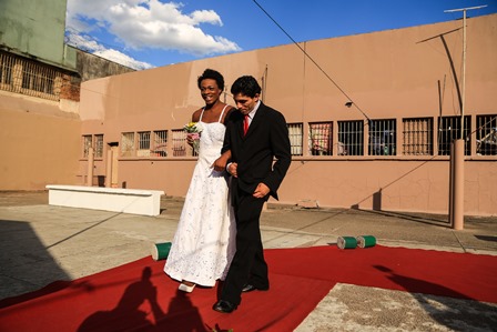 Pela primeira vez, casamento coletivo é realizado em um presídio gaúcho