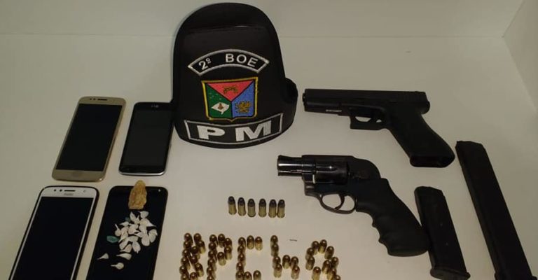 Polícia prende grupo com armas e drogas em São Sepé