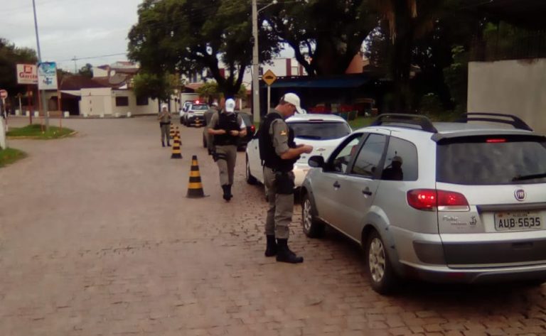 Operação da BM teve abordagens em São Sepé e Formigueiro