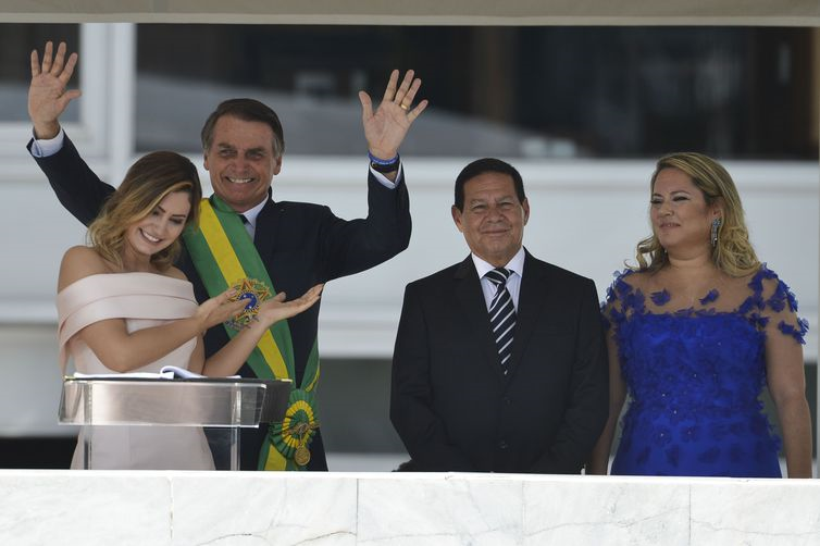 Veja os principais momentos da posse de Jair Bolsonaro