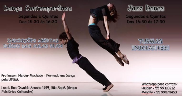 Grupo Calhandra tem inscrições abertas para cursos de dança