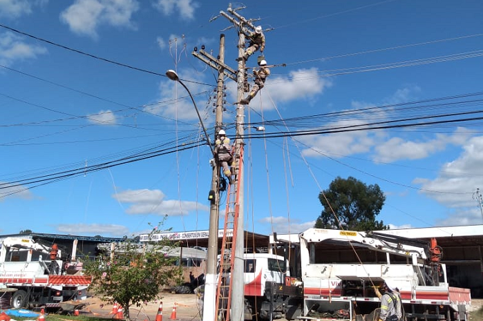 RGE instala transformador e moderniza rede elétrica na Avenida Getúlio Vargas