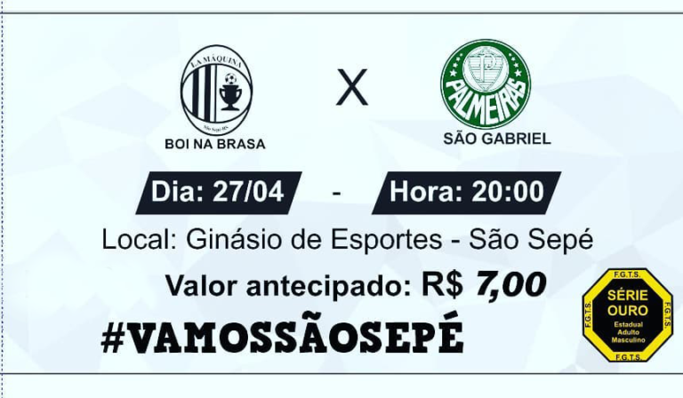 Estreia do La Máquina na Série Ouro terá renda revertida para tratamento de jovem sepeense