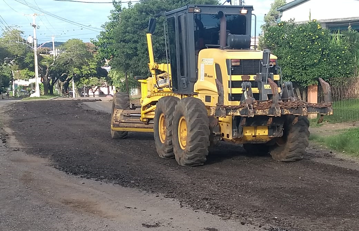 Ruas e avenidas de São Sepé recebem manutenção