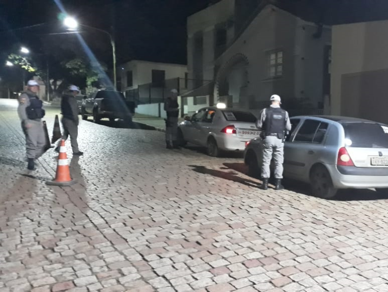 Brigada Militar realiza operação nas ruas de São Sepé e Formigueiro