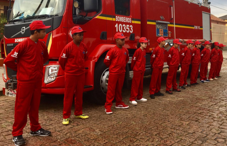 Projeto Bombeiro Mirim inicia atividades em São Sepé