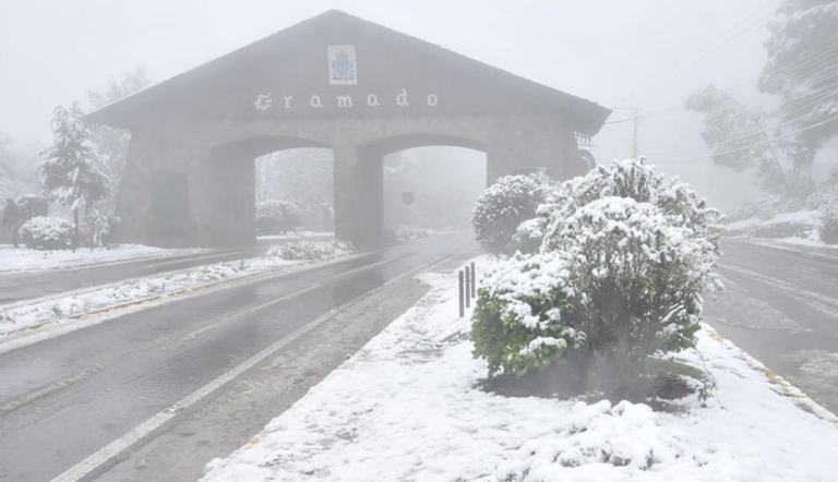 Inmet emite alerta para neve em 13 cidades do RS