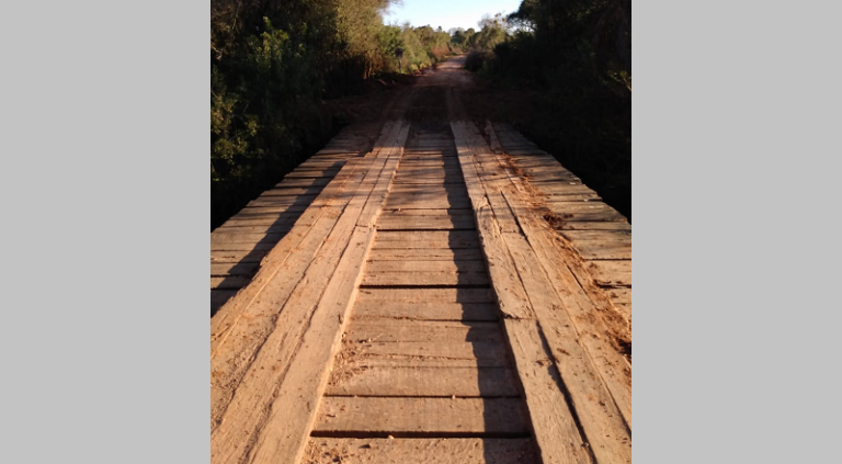 Ponte no interior de São Sepé é interditada para conserto