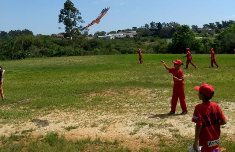 Crianças do projeto Bombeiro Mirim tiveram atividade lúdica no Dia das Crianças