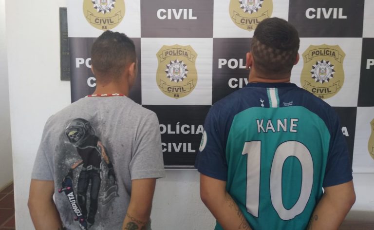 Dois são presos preventivamente acusados de roubo em São Sepé