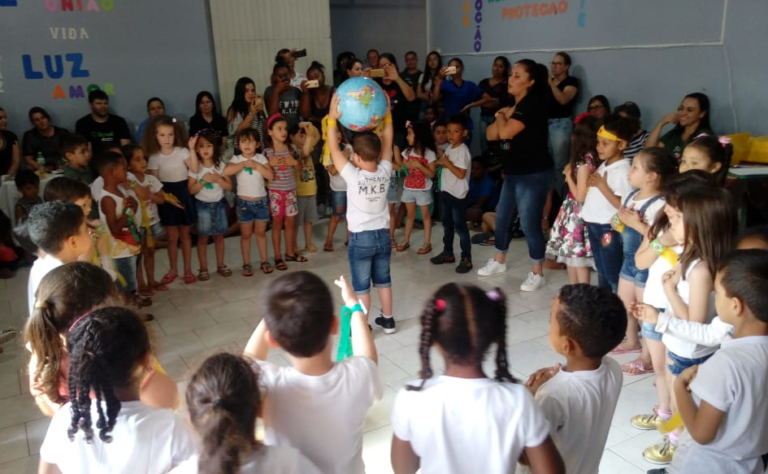 Mostra de trabalhos mobiliza crianças em escola de São Sepé