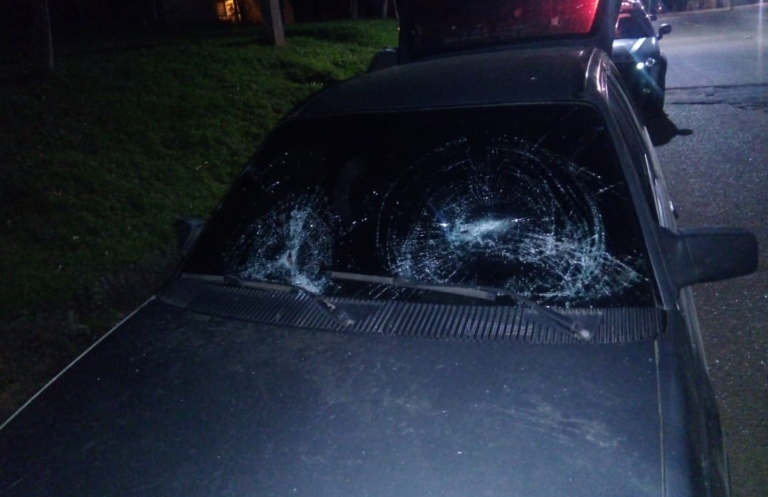 Homem tenta agredir policial durante ocorrência em São Sepé