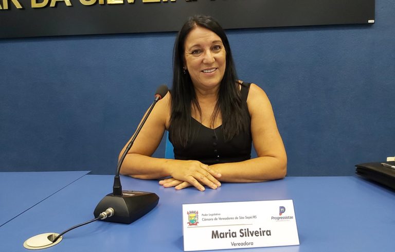 Maria Silveira é eleita presidente da Câmara de Vereadores de São Sepé