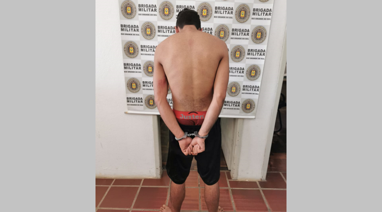 Suspeito de assaltar taxista é preso em São Sepé