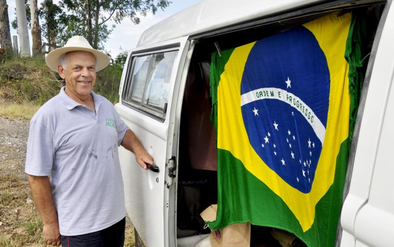 Ex-prefeito de Formigueiro inicia aventura rumo ao Chile