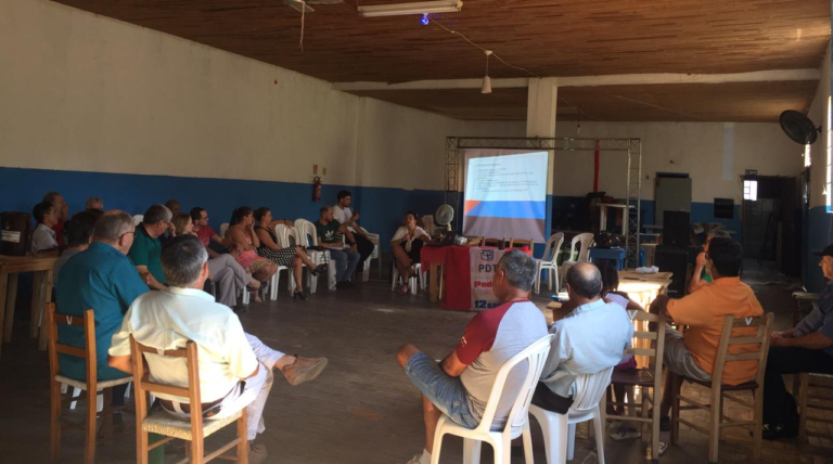 PDT teve encontro com militantes e pré-candidatos