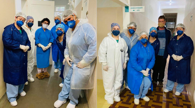 Dois pacientes recuperados da Covid-19 recebem alta em São Sepé