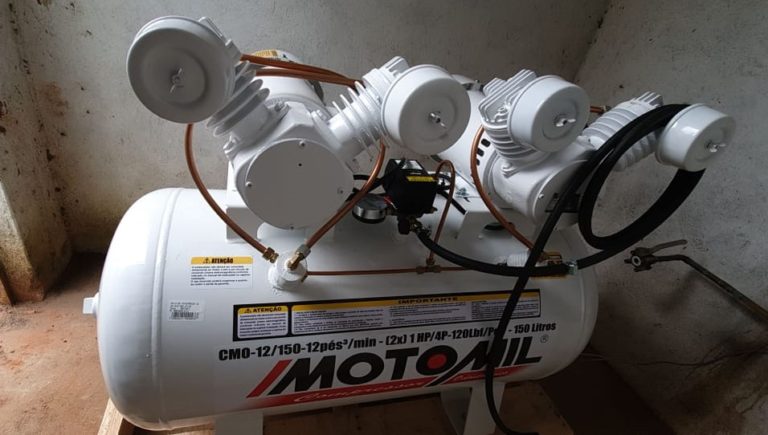 Hospital de Formigueiro recebe novo compressor de ar