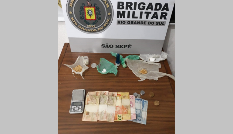 Dois homens são detidos por tráfico de drogas em São Sepé