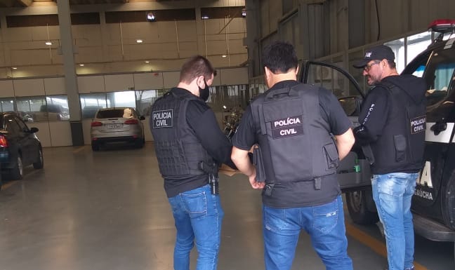 Terceiro suspeito de furto no Recanto Maestro é preso pela polícia